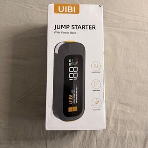 UIBI S500 Car Jump Starter 2500A 12V Portable Power Bank Battery Booster Pack